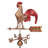 H Metal Animals Weathervane-71121416