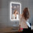 Ibanez Wall-Mounted LED Bathroom Vanity Mirror with Dimmable Lights, Defogger & Adjustable Color Temperature – Modern Waterproof Design-1163771444