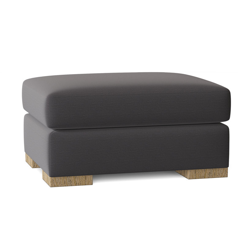 Repose-pieds Branam, Naturel, Mélange de lin performance Lena Alloy