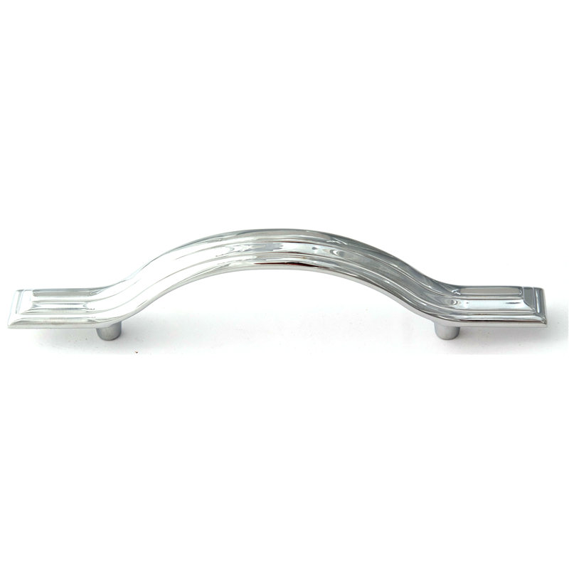 Geometric Arch Pull, Polished Chrome