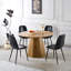 Table de salle à manger extensible Mid-Century moderne, table de salle à manger multifonctionnelle pour 6 à 10 personnes et grande table basse
