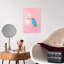 Art mural de palmier rétro rétro moderne-475712300