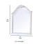 Miroir mural biseauté en bois Rosalind