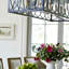 New Orleans 8 - Light Kitchen Island Rectangle Chandelier-58191827-58191828