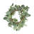 Set Of 2, D14.2" Eucalyptus Candle Ring, Green