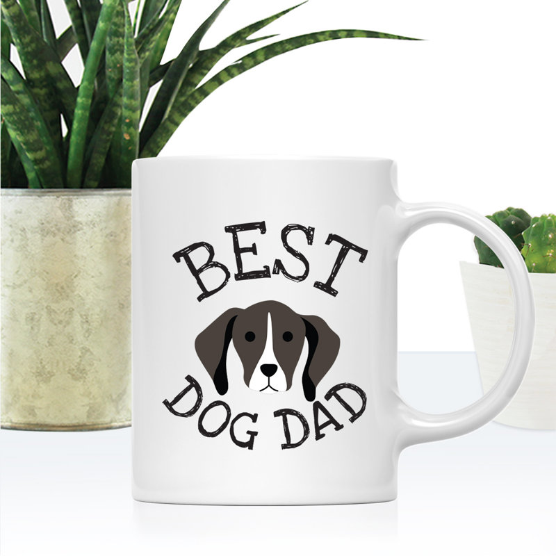Tasse à café Best Dog Dad, Pointeur