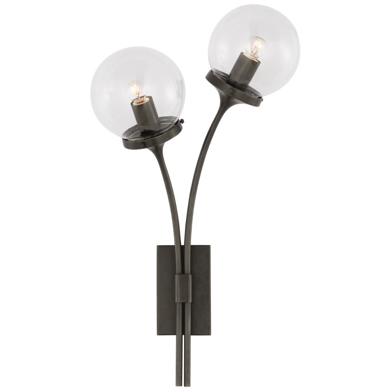 Prescott 2 - Light Wallchiere, Clear
