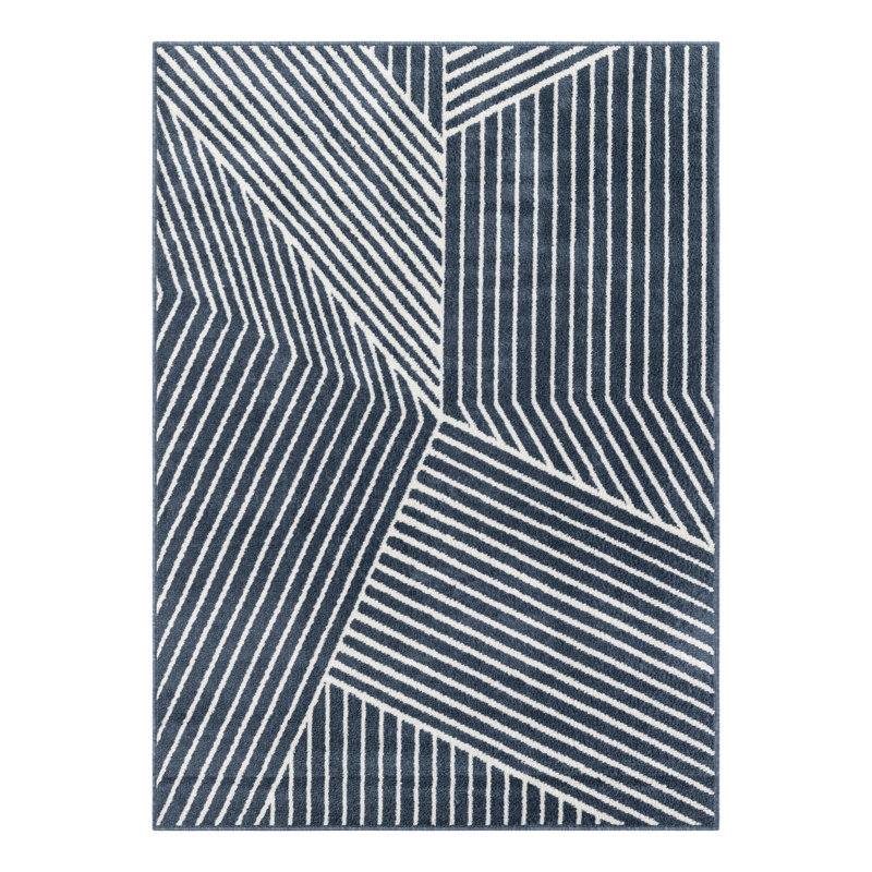 Latitude Run® Orkla Nikolis Rug Blue, Rectangle 5'1" x 7'1"