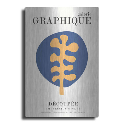 Trinx «Graphique 7» par Design Fabrikken, art mural en métal