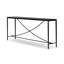 Jade Console Table-Hammered Bronze