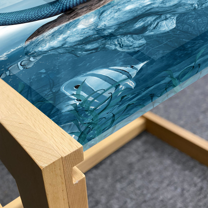 Isacco Sled Coffee Table, 90cm H x 62cm W x 40cm D
