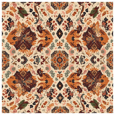 Couvertures à motif floral rétro