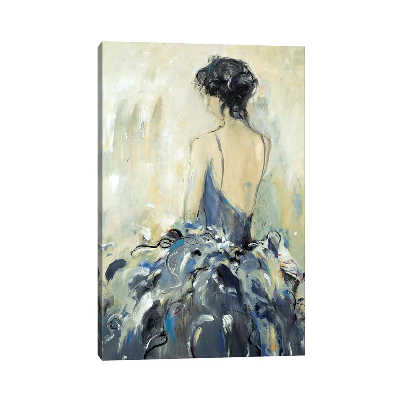 Fond Reflections by Lisa Ridgers - Wrapped Canvas Painting, 20.32 cm H x 30.48 cm W