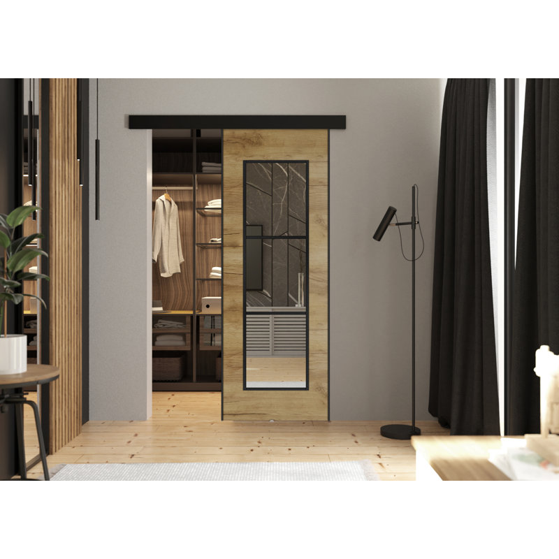 DOOR TORI 1, 92cm x 205cm, Black