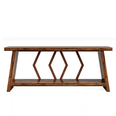 70.9" Extra Long Farmhouse Console Table