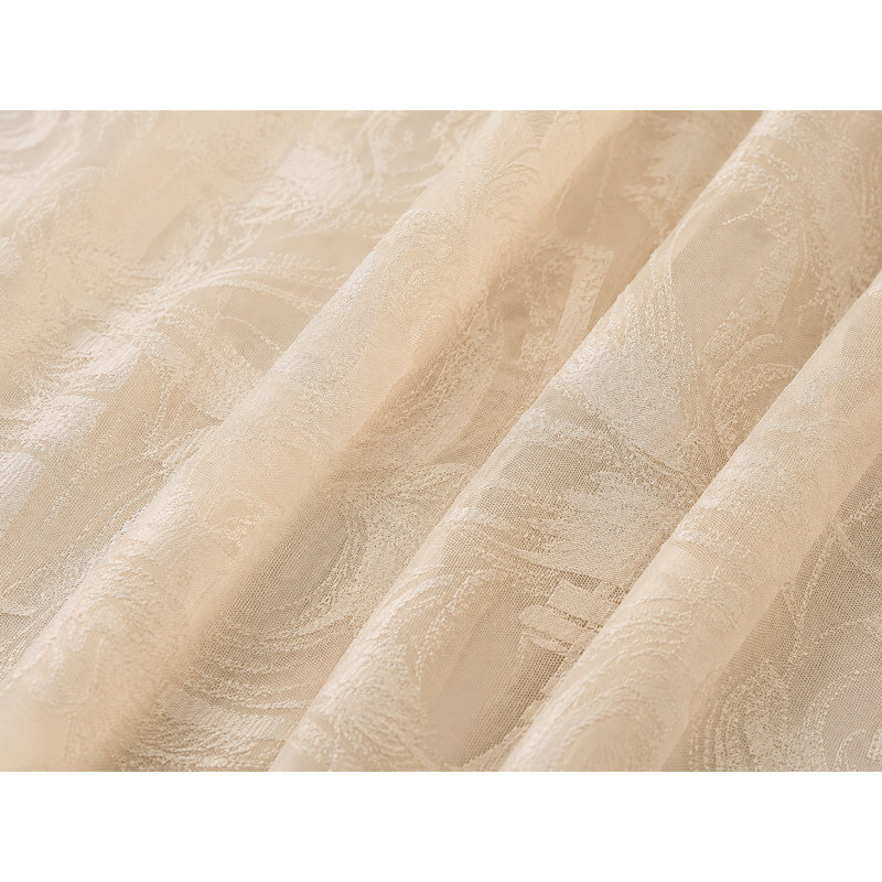 Paityn Sheer Curtain Single Panel, 54" W x 120" L, Champagne