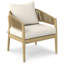 Bayshore - Fauteuil de conversation d'extérieur - Naturel