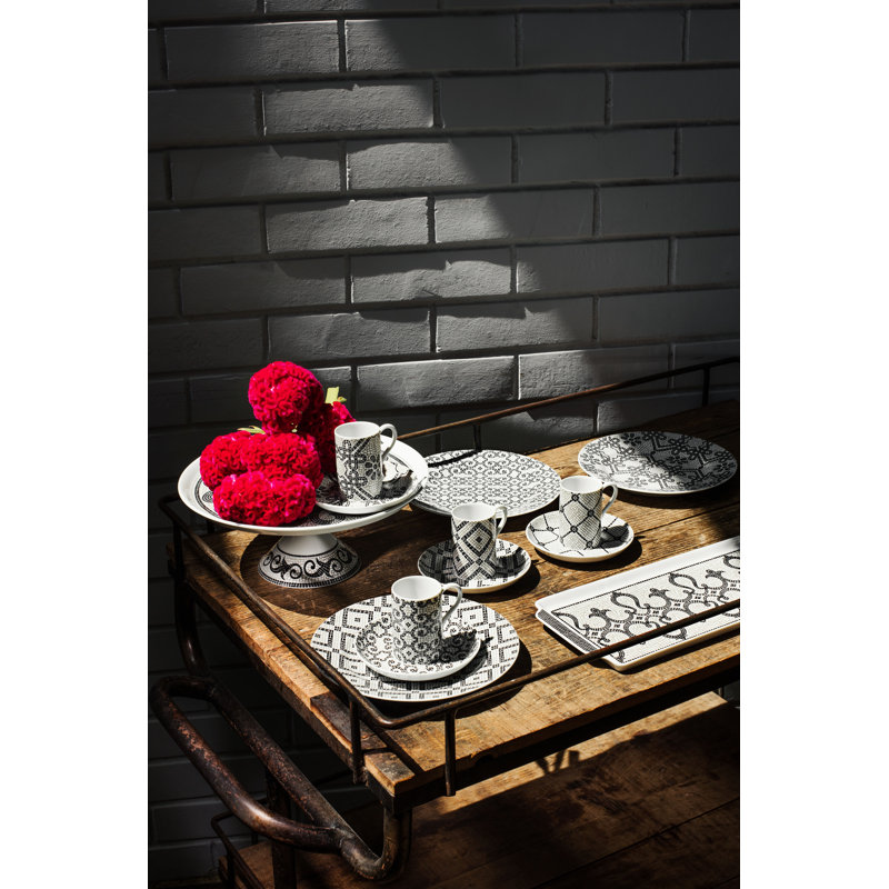 Calçada Portuguesa Porcelain Salad/Dessert Plate