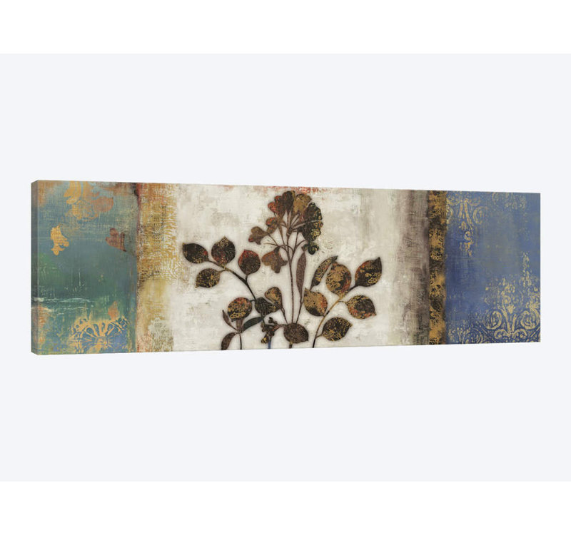 Anthropologie I - impression sur toile tendue, H 24 po x l 72 po x P 1,5 po, Toile tendue
