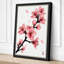 Moonlit Cherry Blossom Japandi - Wrapped Canvas-1306390441-1306390442