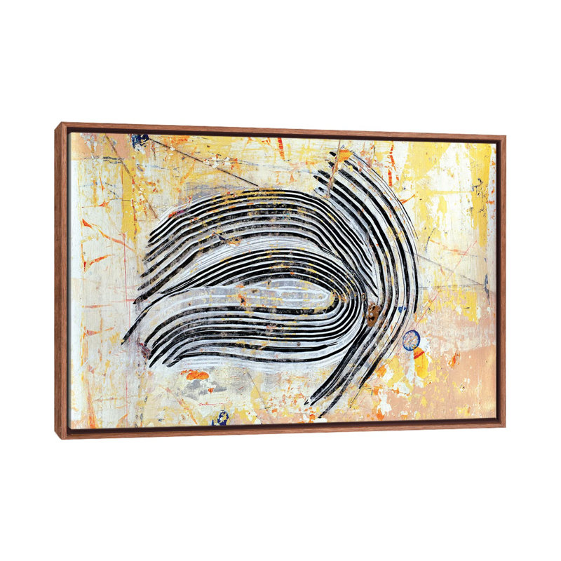 Kokomo - Painting on Canvas, Classic Brown Wood Framed, 66.04 cm H x 45.72 cm W