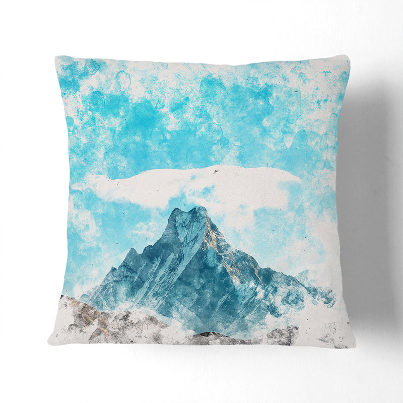 Square Throw Cushion, 55cm H x 55cm W x 20cm D, Stone