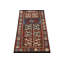 Hand Knotted Wool Area Rug in Red