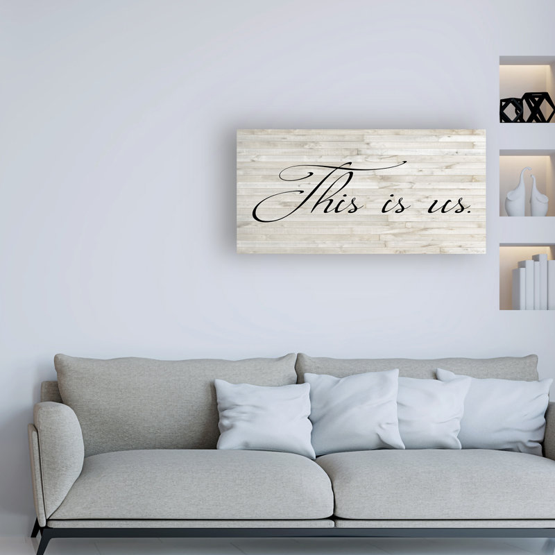 « family inspiration i », art textuel sur toile tendue, H 10 po x l 19 po x P 2 po