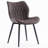 Upholstered Dining Chairs Faux Leather Side Chair With Metal Frame-892665544