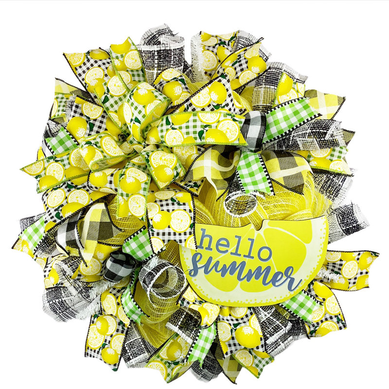 Couronne de citron Hello Summer