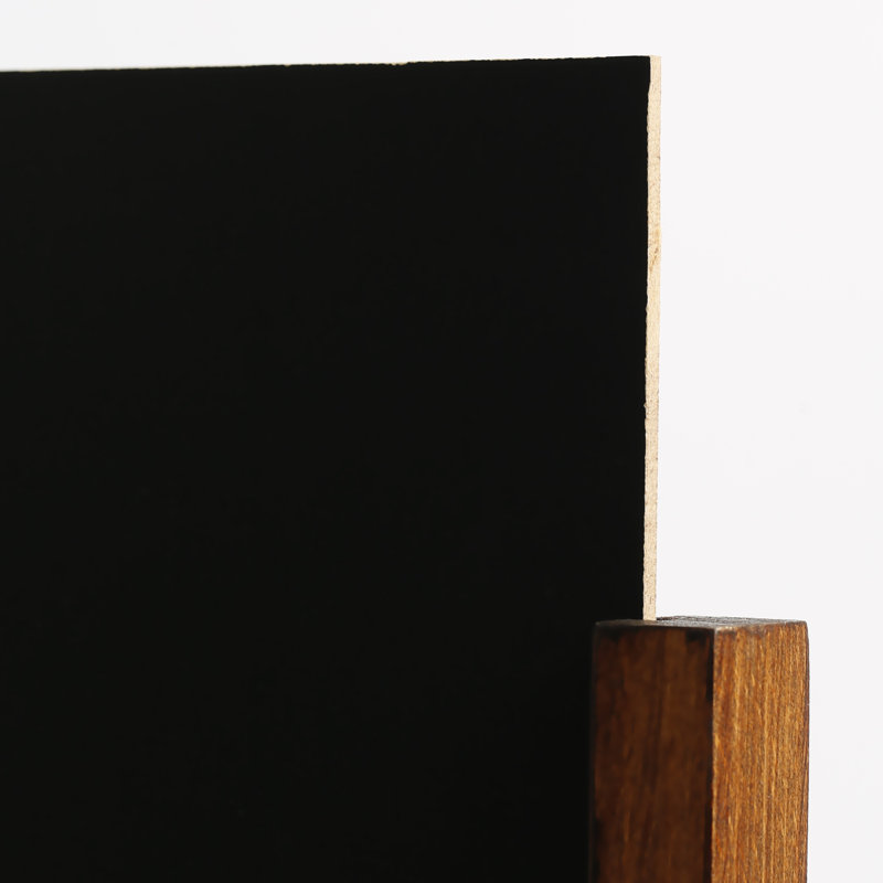 MT Displays No Slate Freestanding Wood Chalkboard, 7.09" H x 8.66" W, Dark Wood