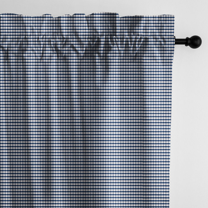 The Tailor's Bed Promenade 100% Cotton Room Darkening Curtain Panel ...
