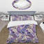 Floral Duvet Cover Set - Purple Lavender Persian Paisleys I-915524915