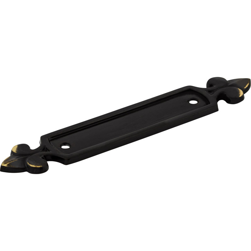Dover Backplate, Dark Antique Brass