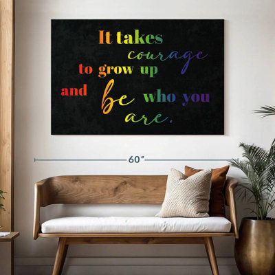 Tergel Courage To Be You Pride