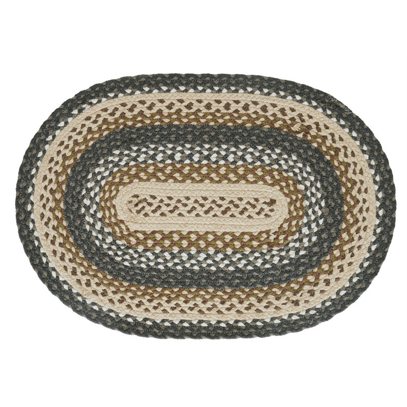 Tapis en coton Brittani, Ovale 4 pi x 6 pi
