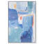 Blue Resonance II Canvas Abstract Print by Oliver Gal, Black Frame, 10 x 15-1733024065-1733024086
