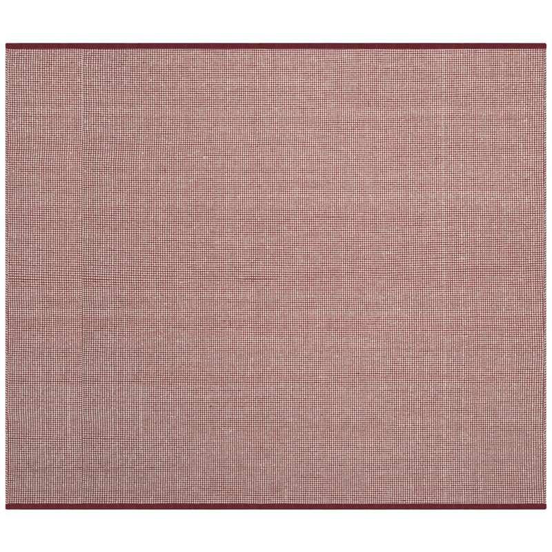 Cayman Hand Woven Cotton Rug, Square 6'