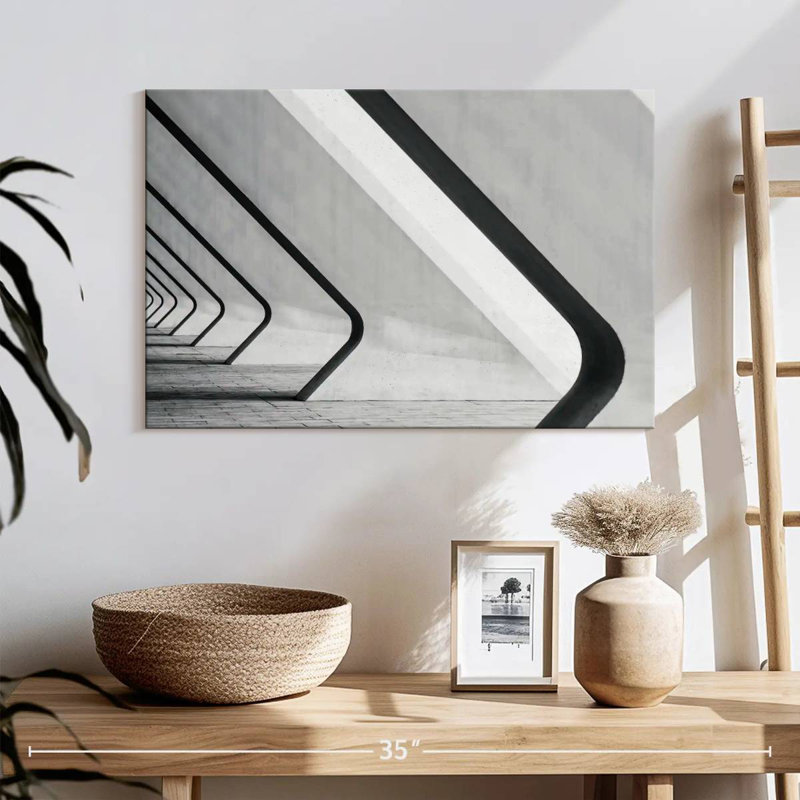 Modern Architectural Design, 16" H x 24" W