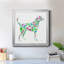 Tapisserie Labrador - Peinture sur toile encadrée-1040535663-1040535657