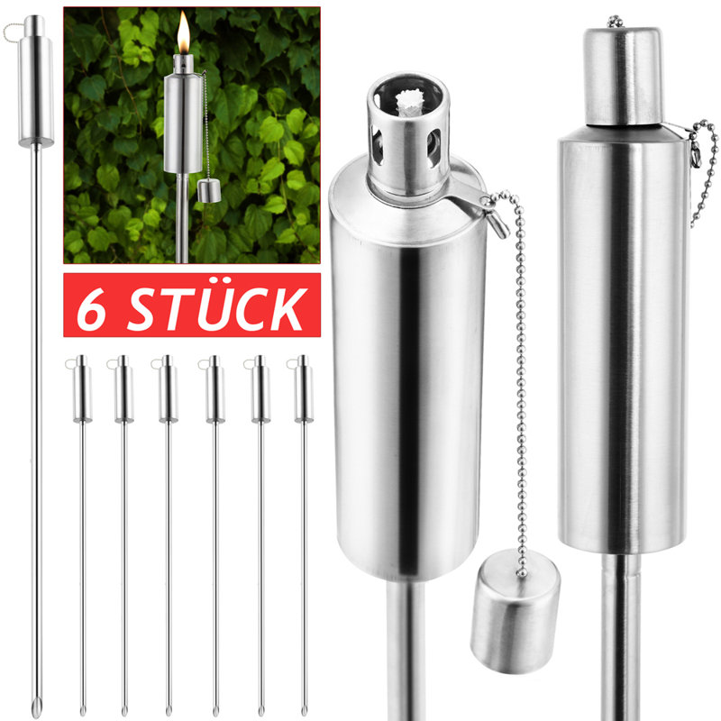Deloris 115cm Metal Bracket Torch