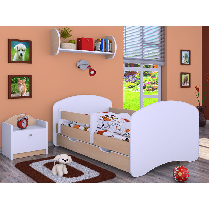 Manzano Cabin Bed with Storage Included, Cream