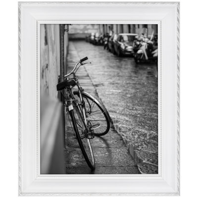 Cadre photo simple en bois massif Reshanda