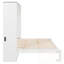 Grand lit escamotable avec ports USB-656800202