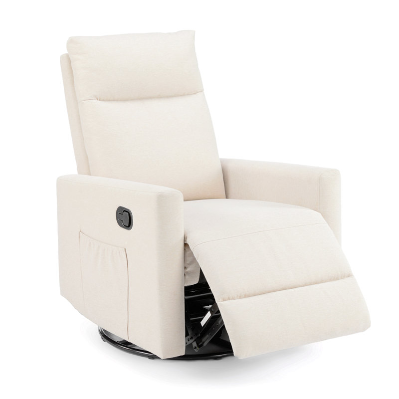 Manual Recliner Chair Winback Single Sofa, Manual, Beige