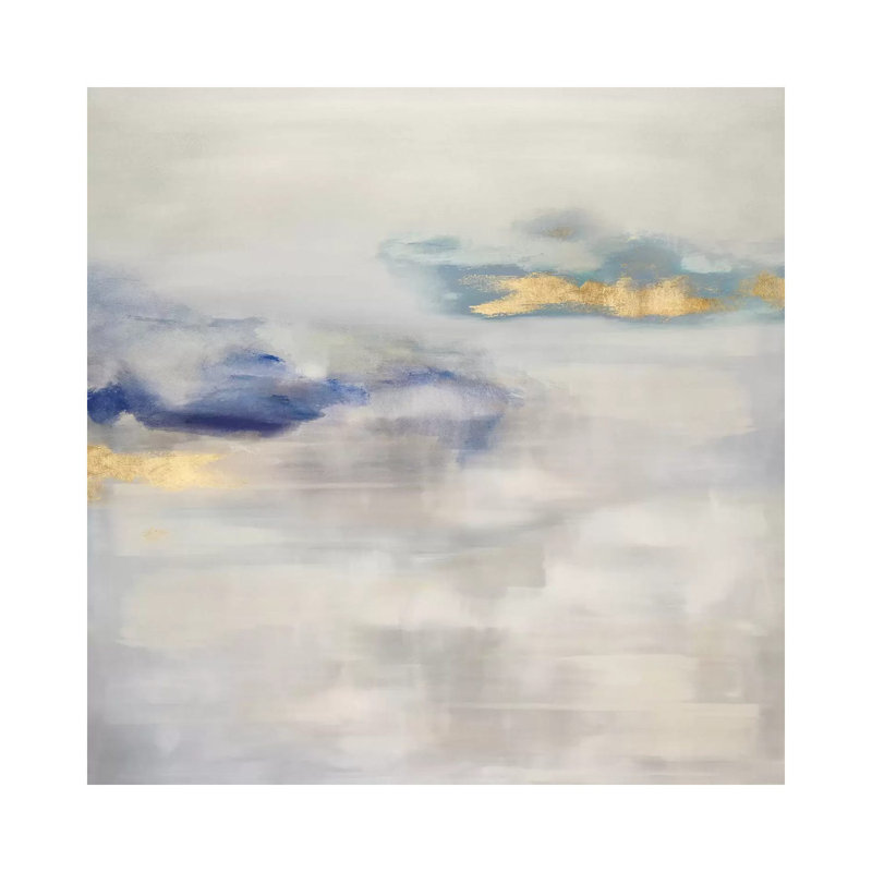 Ethereal With Blue II by Rachel Springer - Wrapped Canvas Print, 45.72 cm H x 45.72 cm W x 3.175 cm D