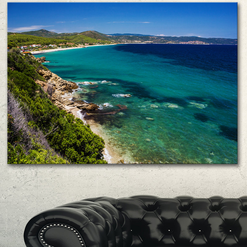 " Beautiful Greek Beach Of Sea "