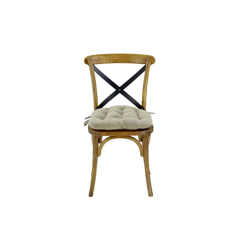 Coussin en X, Beige