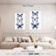 Étude de papillons indigo-1113744
