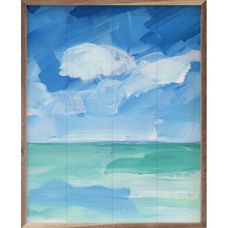 Les mers vierges no 3 par Emily Wood, H 40 po x l 32 po